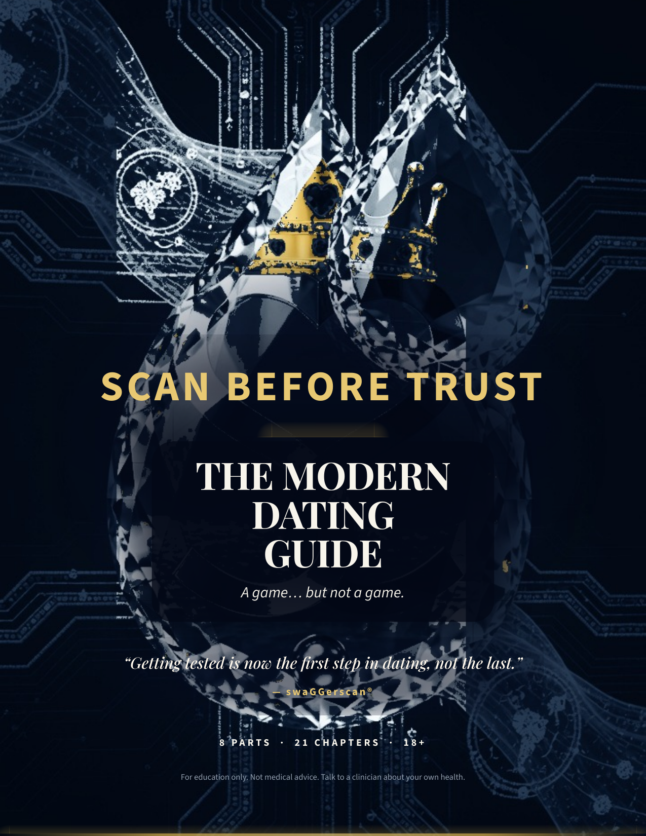 Scan Before Trust: The Modern Dating Guide, cover